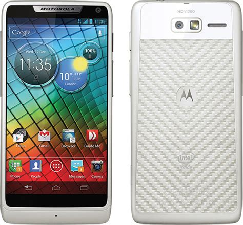 Motorola Announces A 2 Ghz Intel Powered Razr I Android Smartphone Esato