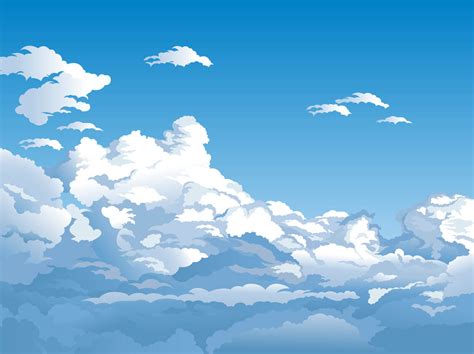Vector Sky Background Vector Art And Graphics