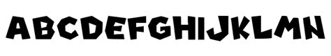 ➜ the best fonts of fontsforyou.com website. New Super Mario Font U free Font - What Font Is