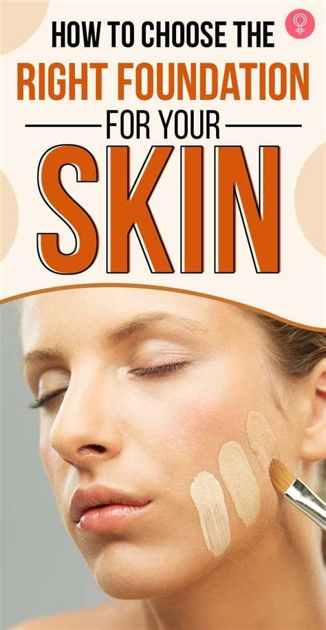 How To Choose The Right Foundation For Your Skin 4 Simple Tips