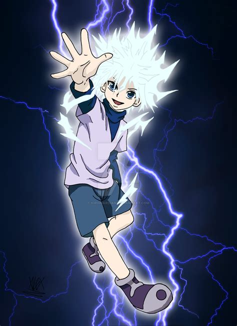 Killua Colored Kanmuru 1 By Kiriguardian On Deviantart