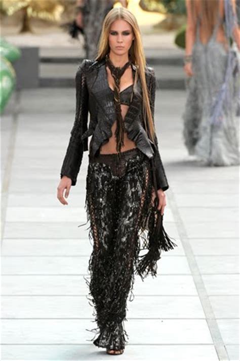 Your rock roll fashion stock images are ready. Roberto Cavalli goes Rock N Roll Hippie for Spring 2011 ...
