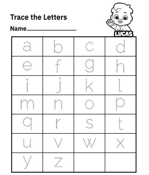 Lowercase Alphabet Tracing Worksheets Free Printable Pdf In 2022