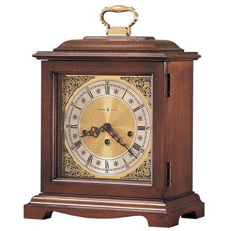 ショッピング公式店 Howard Miller Burton Mantel Clock 635 106 Golden Oak Finish