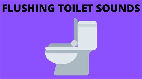 Flushing Toilet Sounds 1 Hour Youtube