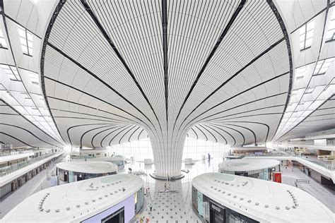 Le Daxing International Airport De Pekin Imagine Par Zaha Hadid