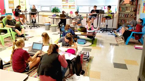 A 7th Grade Teachers Shift To Flexible Seating Edutopia