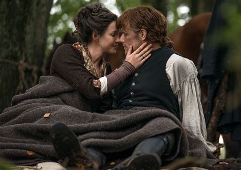 Outlander Season Sam Heughan And Caitriona Balfe Interview Collider