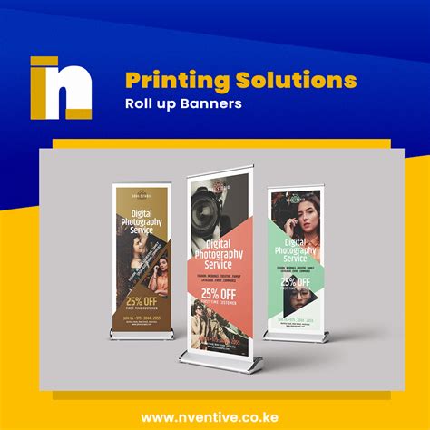 We Print Roll Up Display Banners At Nventive Communication Kenya