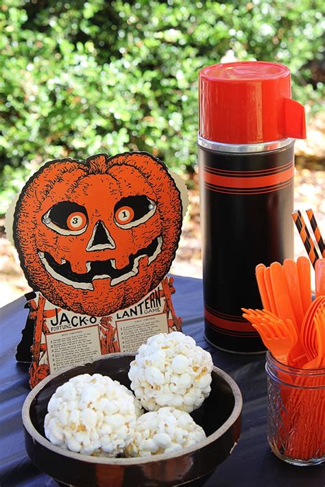 Vintage Halloween Party Ideas And Decor House Of Hawthornes