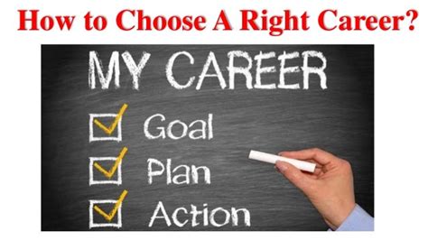 How To Choose A Right Career