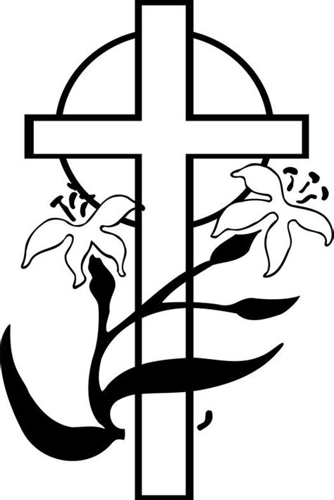 Cross Black And White Easter Cross Clipart Black And White 2 Wikiclipart