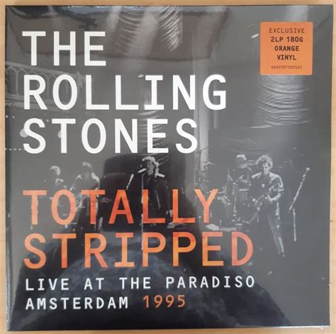 Rolling Stones Totally Stripped Live At The Paradiso Catawiki