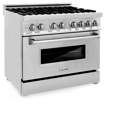Manufactured by zline kitchen and bath model no. ZLINE Kitchen and Bath ZLINE 36 in. Professional Dual Fuel ...