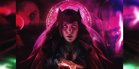 Doctor Strange 2 Scarlet Witch Invades The Multiverse In Fan Poster