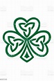 Celtic Shamrock Symbol Stock Illustration - Download Image Now - iStock