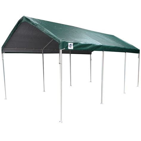 Domain pro 200 carport is stronger and more durable than the original domain carport. King Canopy 10 ft. W x 20 ft. D 8-Leg Universal Canopy in ...