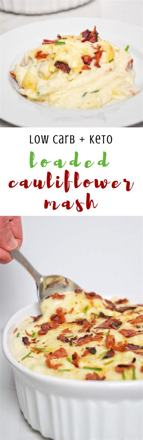 You don't need to be vegan to appreciate how smooth and creamy this saucy favorite can be when made with almond milk, cauliflower and nutritional yeast. Low Carb Loaded Cauliflower Mash | Personally Paleo ...