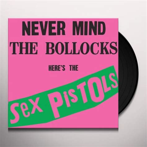 Sex Pistols Never Mind The Bollocks Vinyl Record