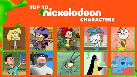 My Top 10 Favorite Nickelodeon Characters Repost By