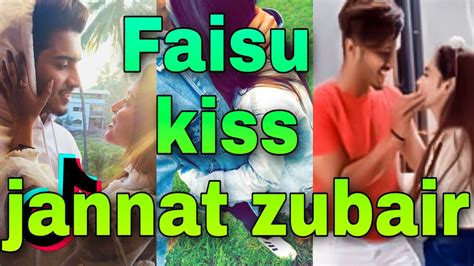 Faisu Kiss Jannat Zubair On Tiktok New Video Of All Tiktok Star Tiktok India Youtube