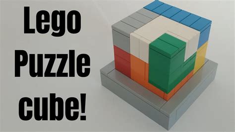 Lego Impossible Puzzle Cube Lego Soma Cube Tutorial Youtube