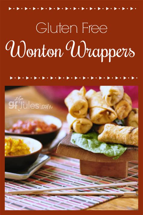 Grab a package of wonton wrappers and get ready for some fast and flavorful appetizers! Gluten Free Wonton Wrapper - your new go-to recipe ...