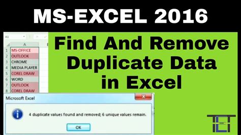 How do you remove duplicate in excel? How to Find and Remove Duplicate Data/Entries in Excel ...