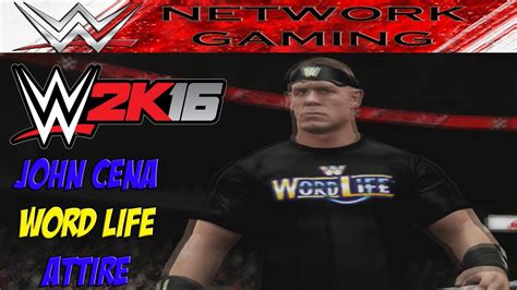 Wwe 2k16 John Cena Word Life Attire Caw Community Creations Ps4 Xbox