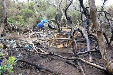 Escaped Campfire At Steps In Jan Juc Great Ocean Road Coast Committee