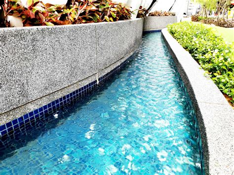 Beautiful Transition With Our Spanish Pool Tile Malaysia Manufactured