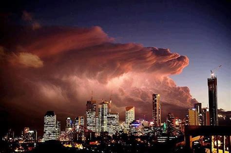 Storm Clouds Over Brisbane Australia Weather Clouds Earth Pictures