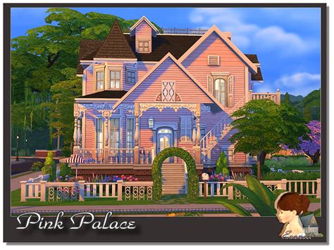 The Sims Resource Pink Palace