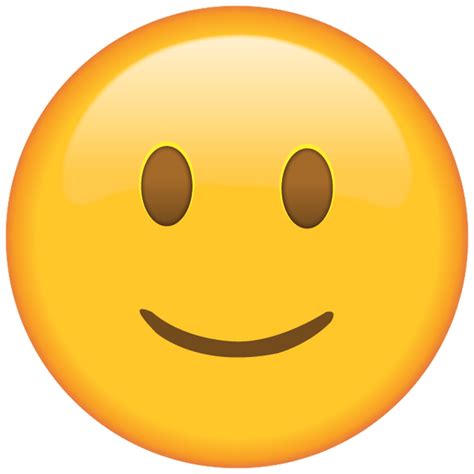 Download Slightly Smiling Face Emoji Emoji Island