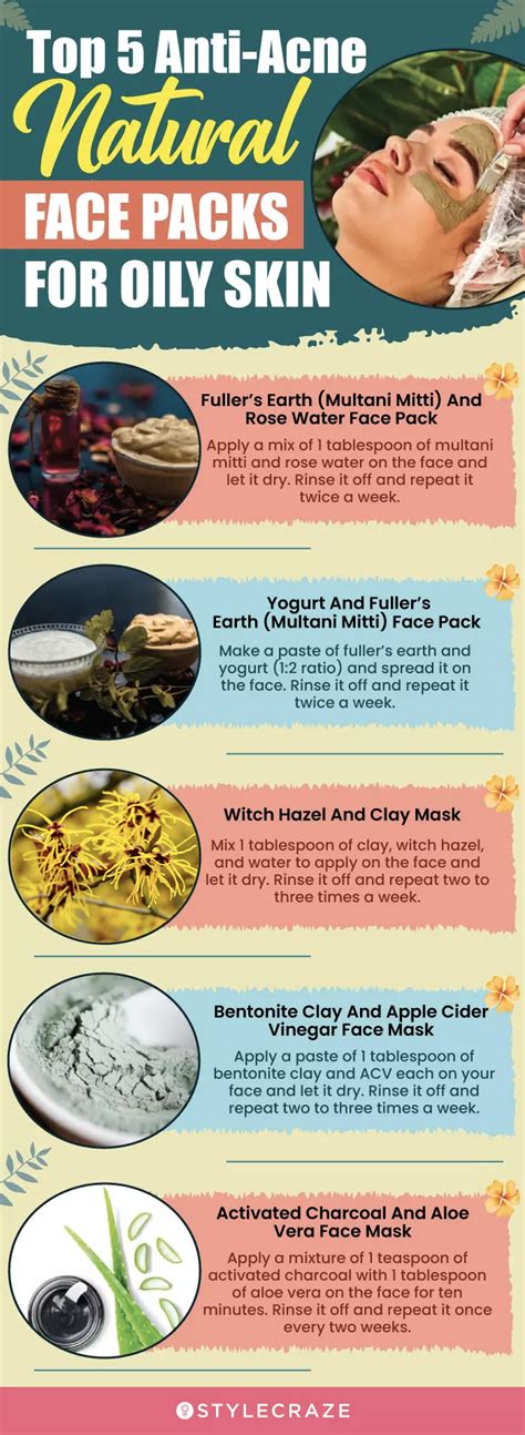 15 Easy Homemade Face Packs For Oily And Acne Prone Skin