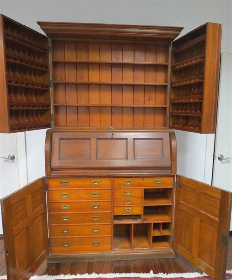 19th C Pharmaceutical Apothecary Cabinet