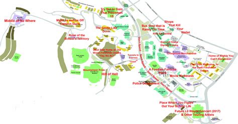 An Honest Map Of App State Because We All Know Boone Better Than Anyone