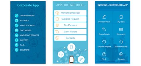 New Internal Corporate Apps To Organize Your Company Ibuildapp