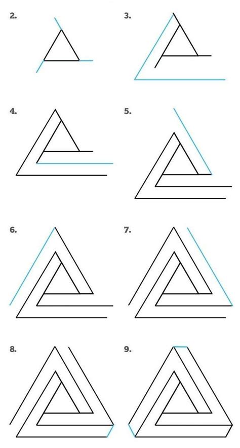 Our easy drawing ideas are based on simple lines and shapes. 20 Easy Drawing Tutorials for Beginners - Cool Things to Draw Step By Step | Drawing tutorial ...