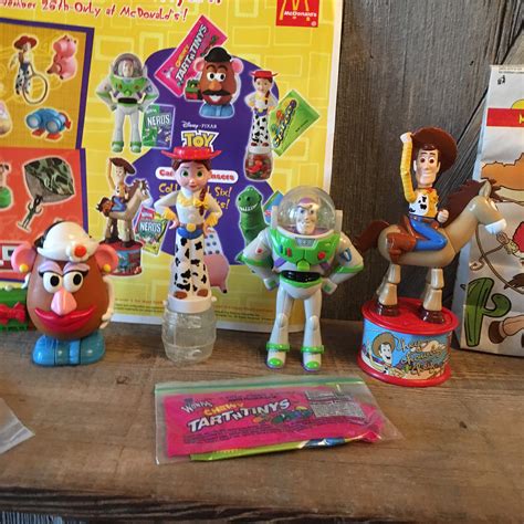 Toy Story 2 Candy Dispensers Mcdonalds Happy Meal Toys Action Etsy