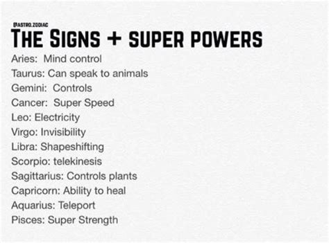 The Signs Super Powers Super Powers Gemini Pisces