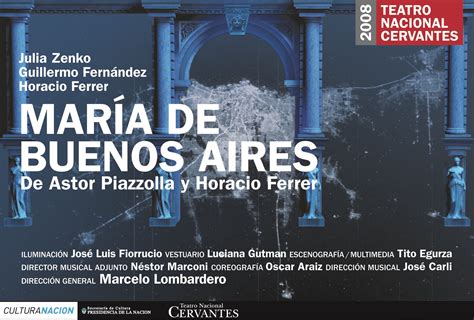 María De Buenos Aires Teatro Nacional Cervantes