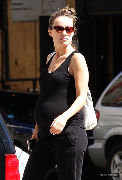Pregnant Olivia Wilde Red Bikini Pregnant Celebrities