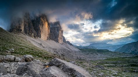 Tre Cime Di Lavaredo Wallpapers Hd Background Awb