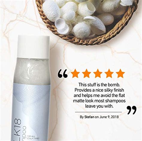 Buy Keratin Silk18 Gentle Shampoo For Women And Men Pure Argan Oil