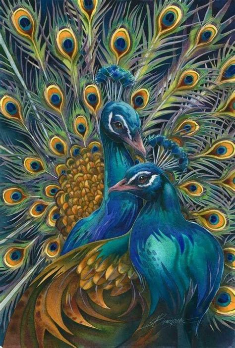 Pin By Kasey Bella Pepper Fox On Painting S Peacock Painting Peacock Art Bird Art