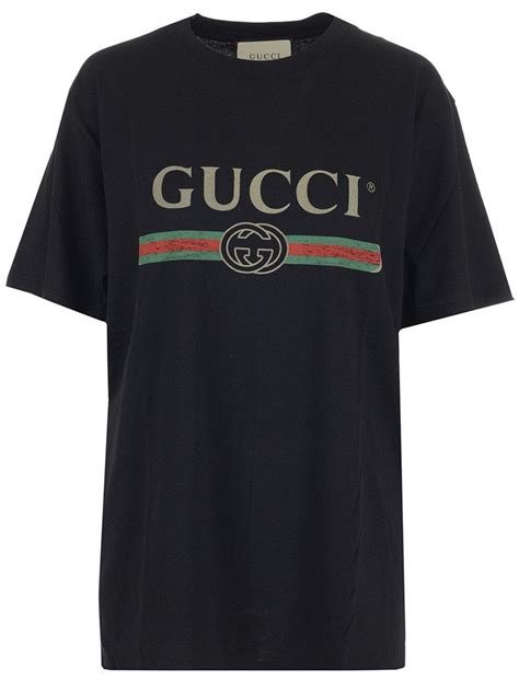Gucci Cotton T Shirt In Black Save 40 Lyst