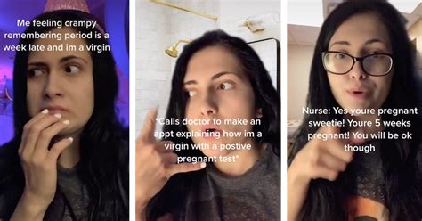 a girl revealed on tiktok she got pregnant without having sex