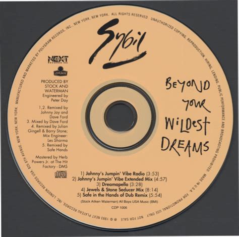 Sybil Beyond Your Wildest Dreams 1993 Cd Discogs