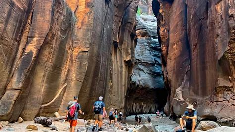 Hike The Narrows Zion To Wall Street